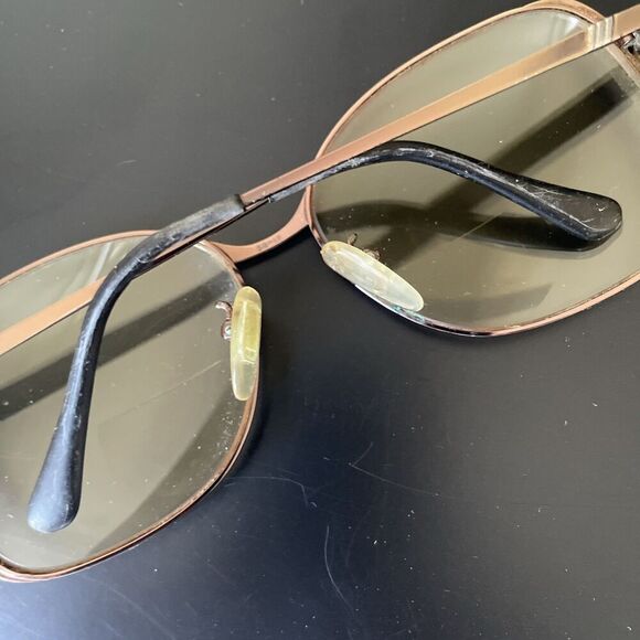 Vtg Designs By Ruth Vanity Eyewear Frames Only Eyeglasses Rose Gold Silver *READ - Picture 7 of 11